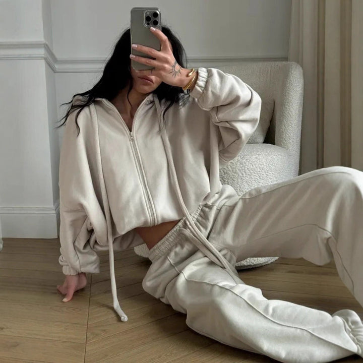 Kvinnor bekväm oversized joggdress Mirla-Eva Jonsson