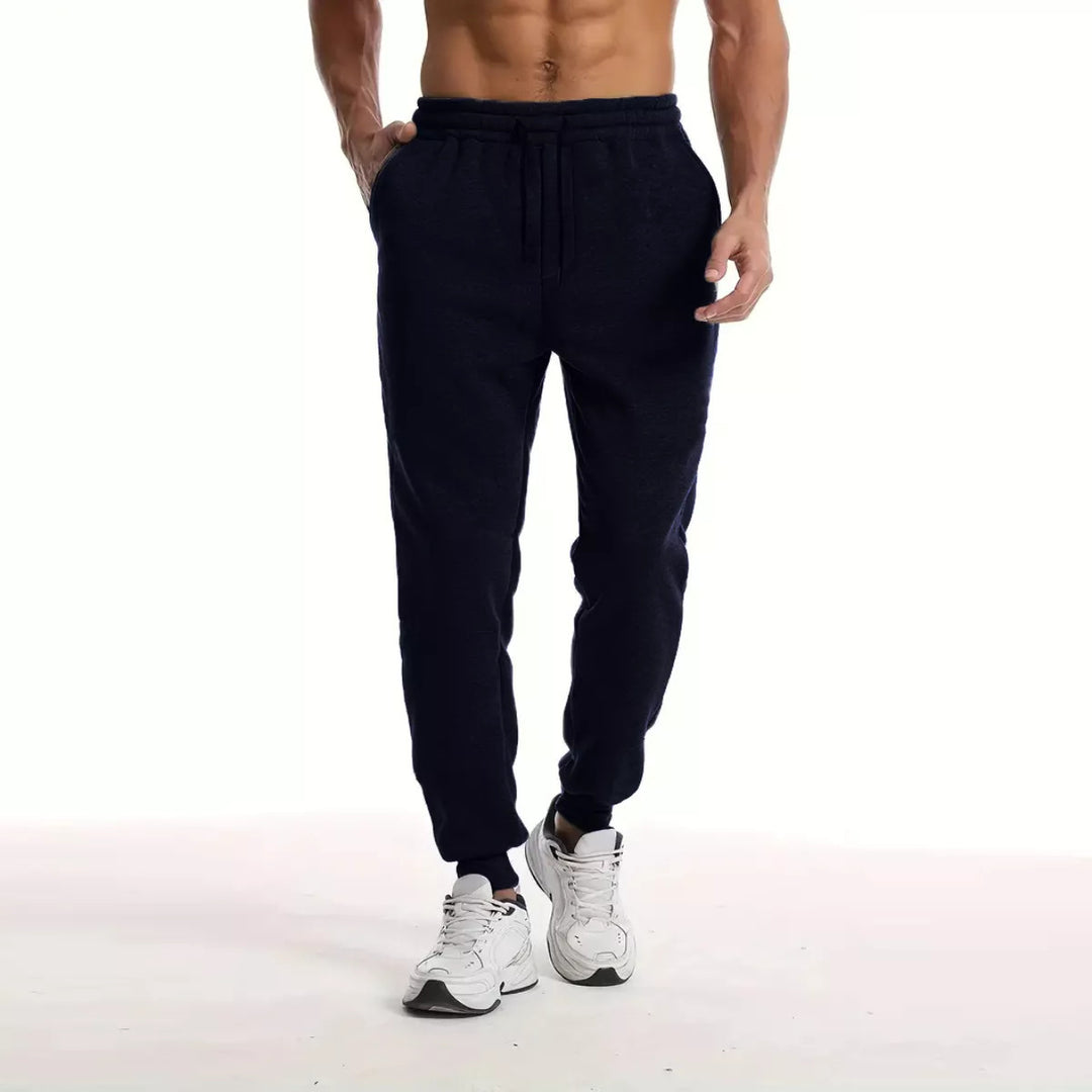 Kvinnor bekväm sport joggingbyxa med elastisk midja och fickor Mirla-Eva Jonsson