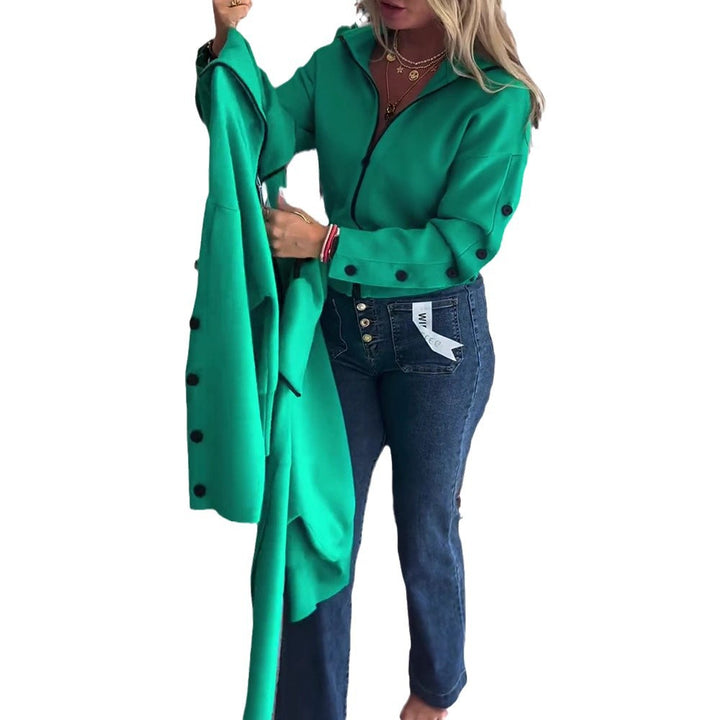 Kvinnor casual cardigan med eleganta knappdetaljer Mirla-Eva Jonsson