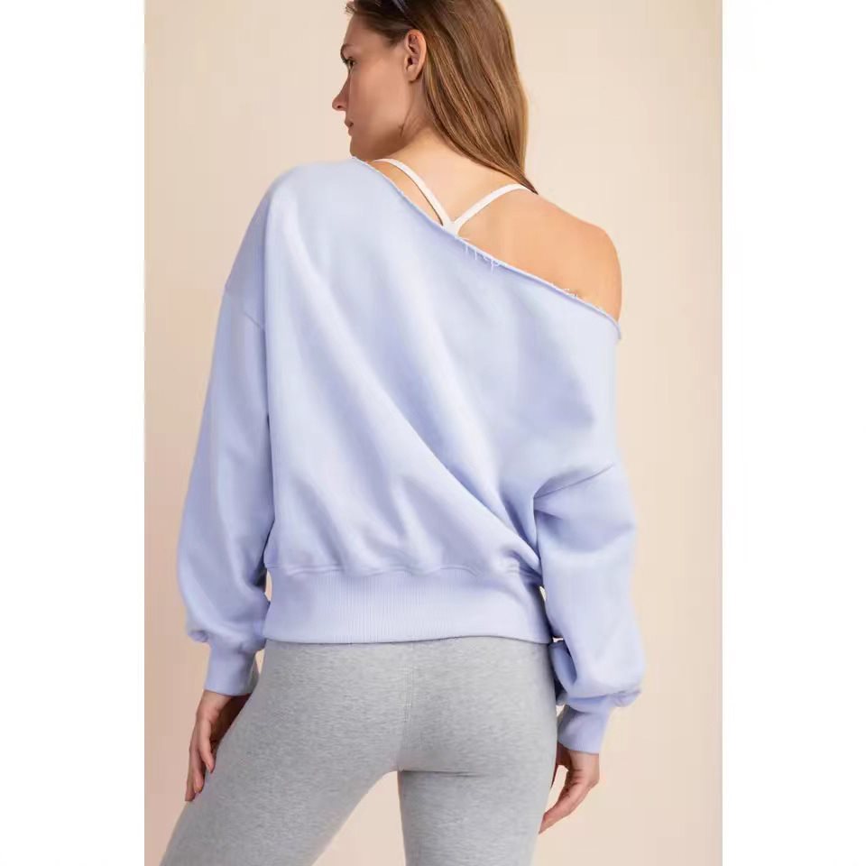 Kvinnor casual off-shoulder sweatshirt Mirla-Eva Jonsson