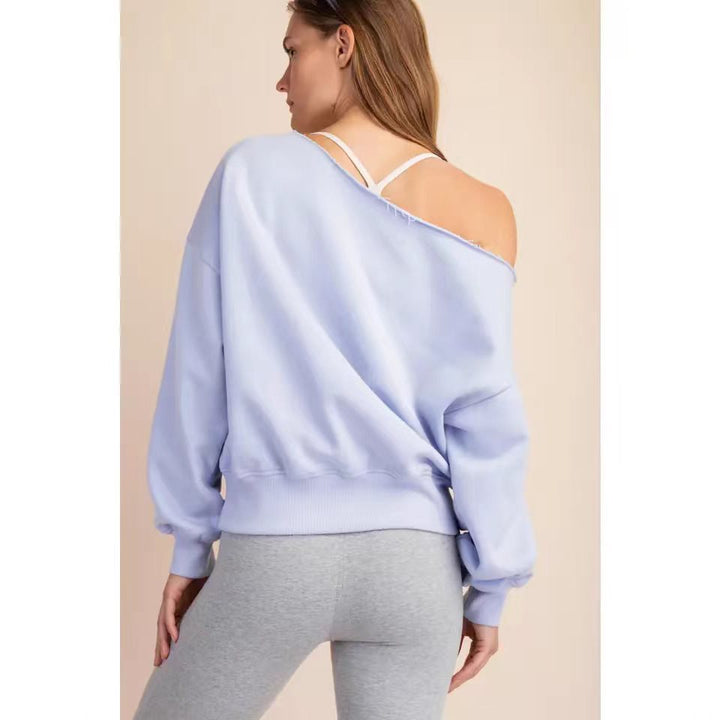 Kvinnor casual off-shoulder sweatshirt Mirla-Eva Jonsson