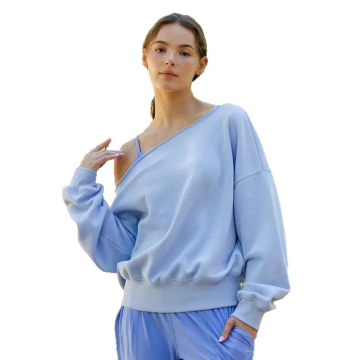 Kvinnor casual off-shoulder sweatshirt Mirla-Eva Jonsson