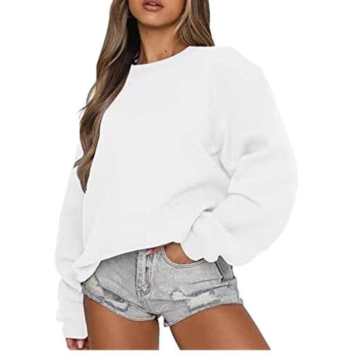 Kvinnor casual oversized sweatshirt Mirla-Eva Jonsson