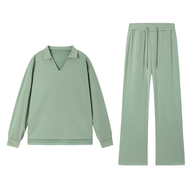 Kvinnor casual sweatshirt och byxor set Mirla-Eva Jonsson
