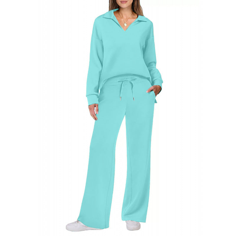 Kvinnor casual sweatshirt och byxor set Mirla-Eva Jonsson
