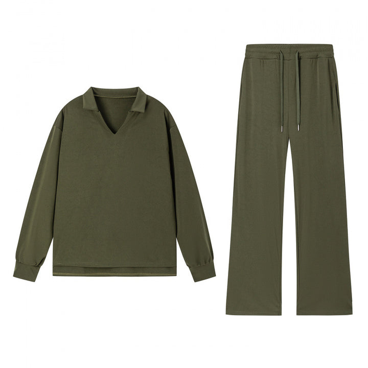 Kvinnor casual sweatshirt och byxor set Mirla-Eva Jonsson