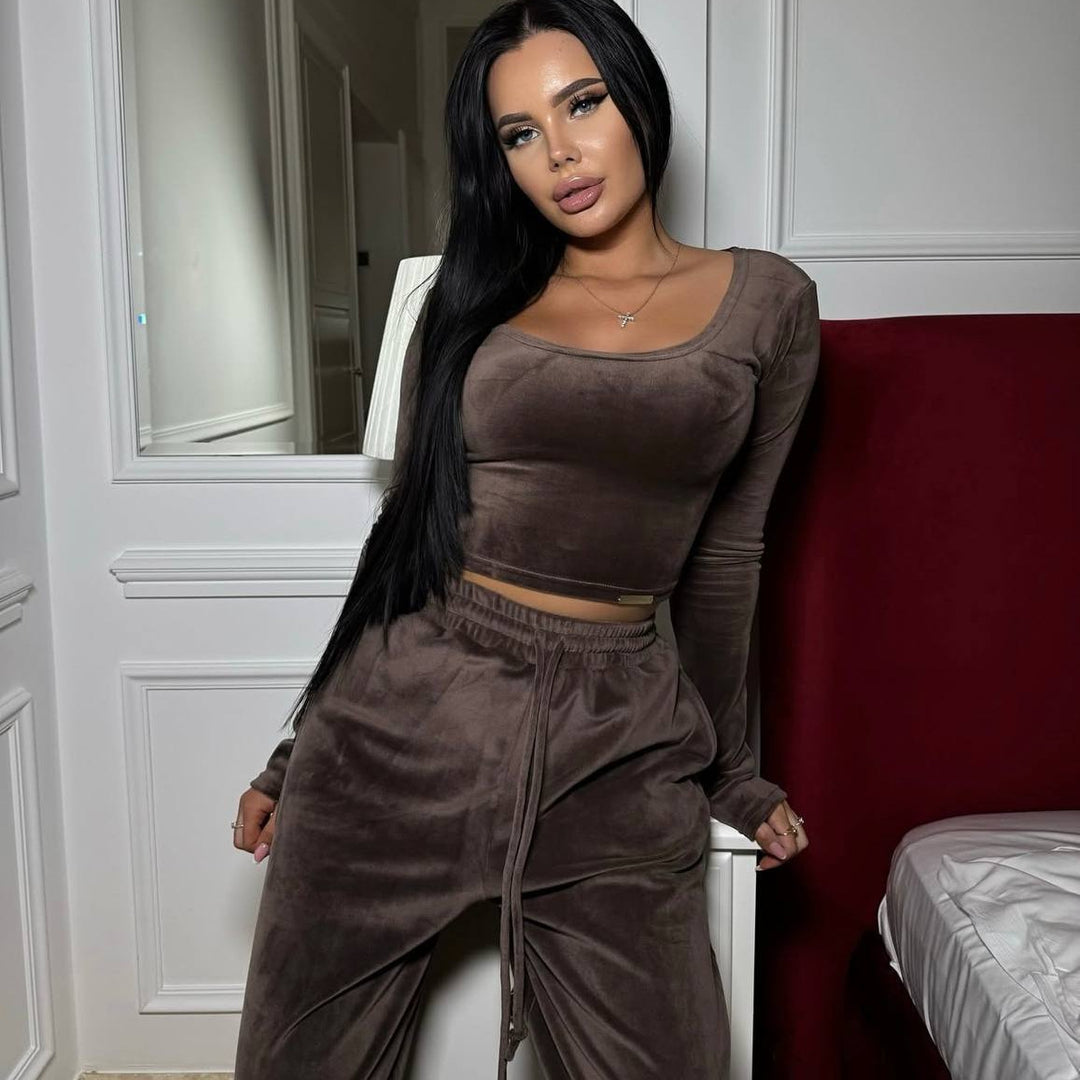 Kvinnor crop-top sweatshirt Mirla-Eva Jonsson