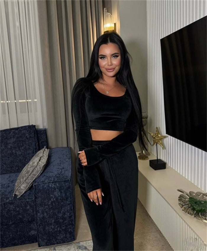 Kvinnor crop-top sweatshirt Mirla-Eva Jonsson
