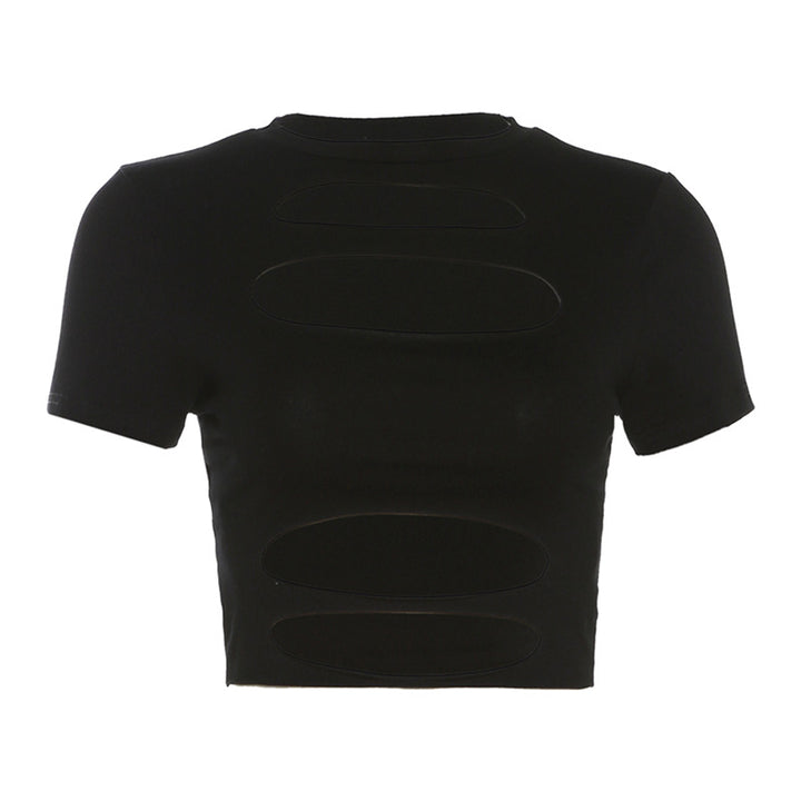 Kvinnor cropped topp med cut-out design Mirla-Eva Jonsson