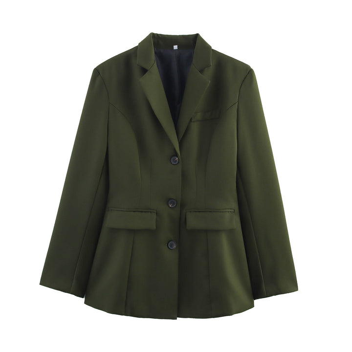Kvinnor elegant blazer-set med chic kjol Mirla-Eva Jonsson