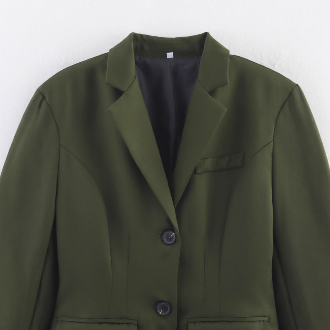 Kvinnor elegant blazer-set med chic kjol Mirla-Eva Jonsson