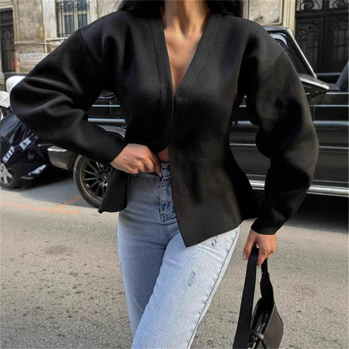 Kvinnor elegant och bekväm cardigan Mirla-Eva Jonsson