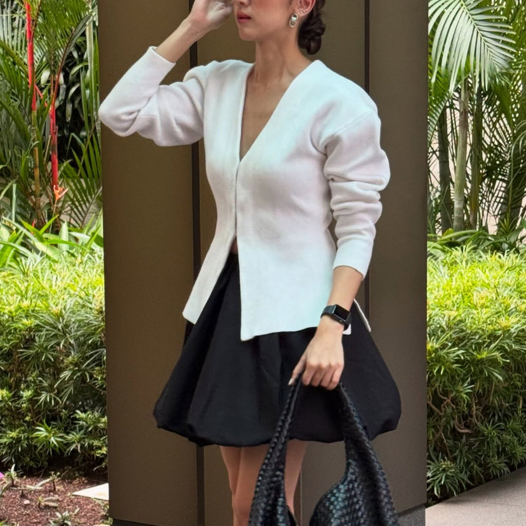 Kvinnor elegant och bekväm cardigan Mirla-Eva Jonsson