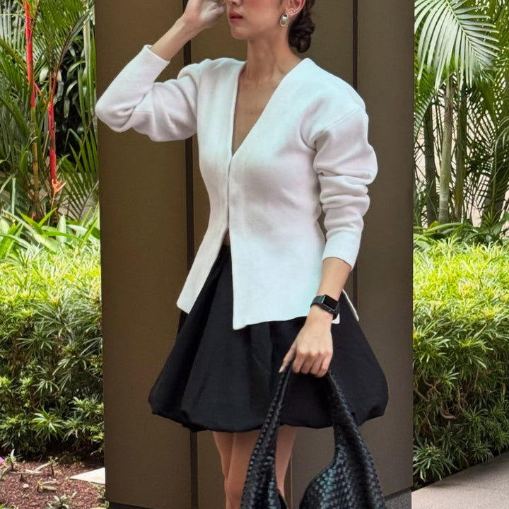 Kvinnor elegant och bekväm cardigan Mirla-Eva Jonsson