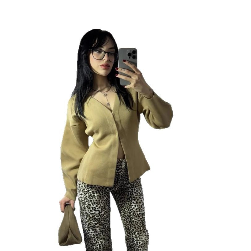 Kvinnor elegant och bekväm cardigan Mirla-Eva Jonsson
