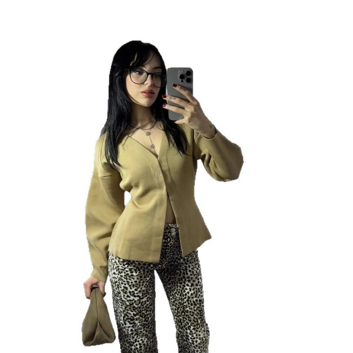 Kvinnor elegant och bekväm cardigan Mirla-Eva Jonsson