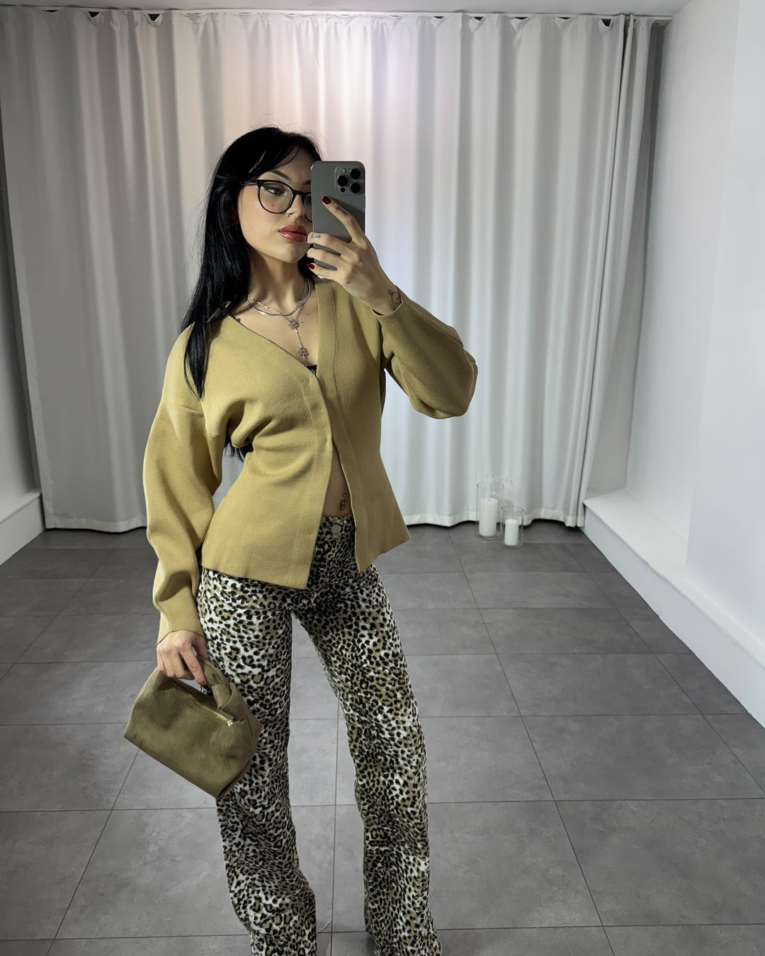 Kvinnor elegant och bekväm cardigan Mirla-Eva Jonsson