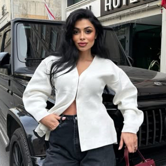 Kvinnor elegant och bekväm cardigan Mirla-Eva Jonsson