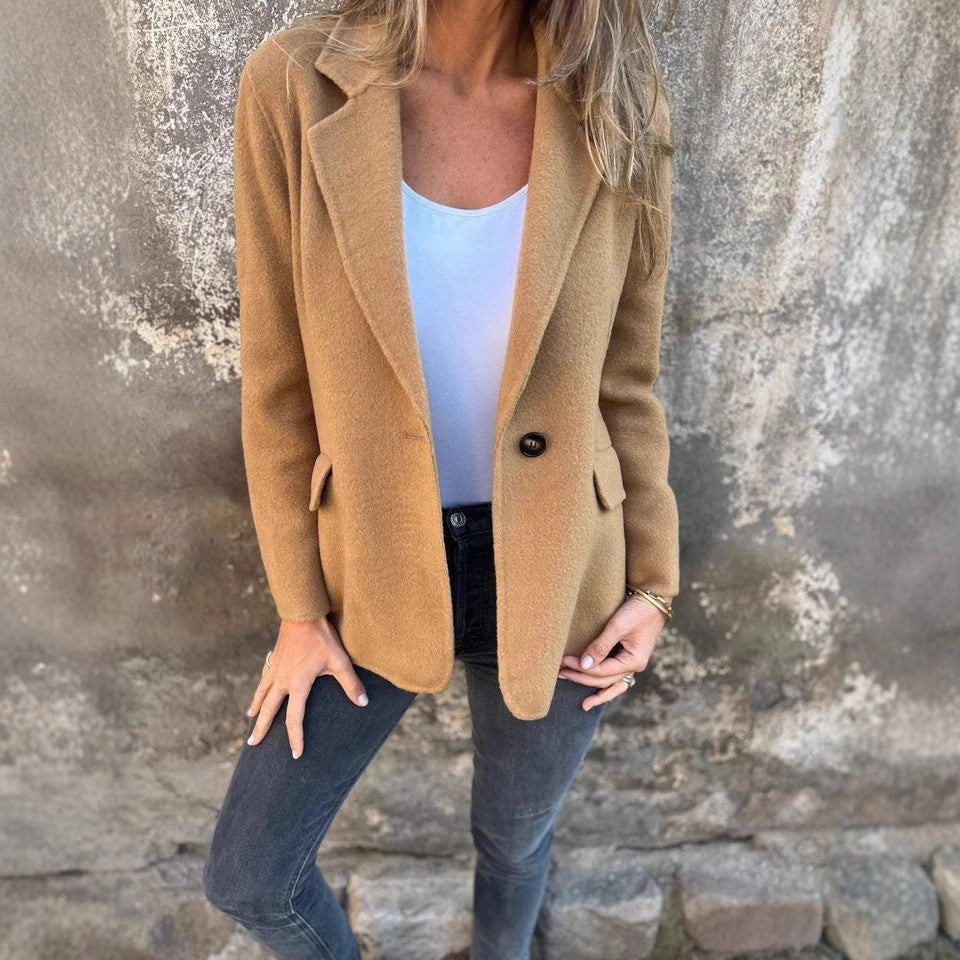 Kvinnor elegant ullblazer Mirla-Eva Jonsson