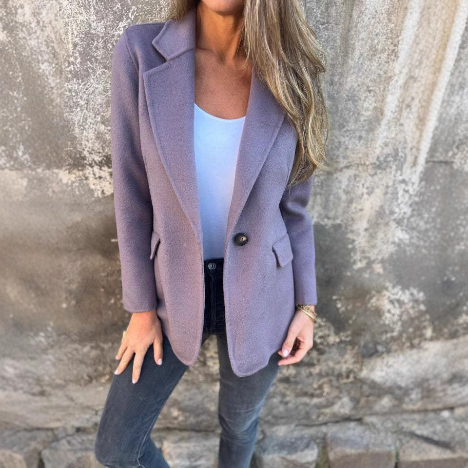 Kvinnor elegant ullblazer Mirla-Eva Jonsson
