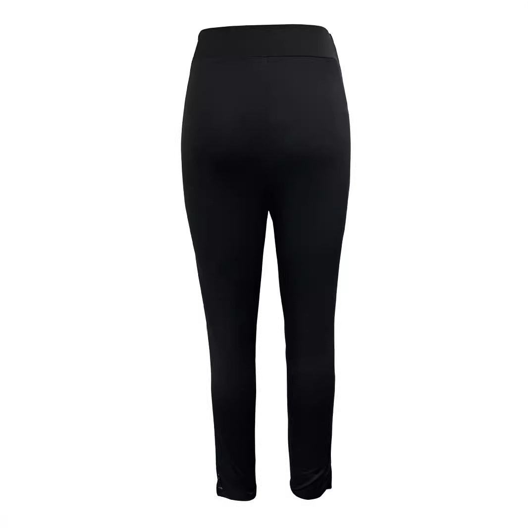 Kvinnor eleganta leggings med spetsdetaljer Mirla-Eva Jonsson