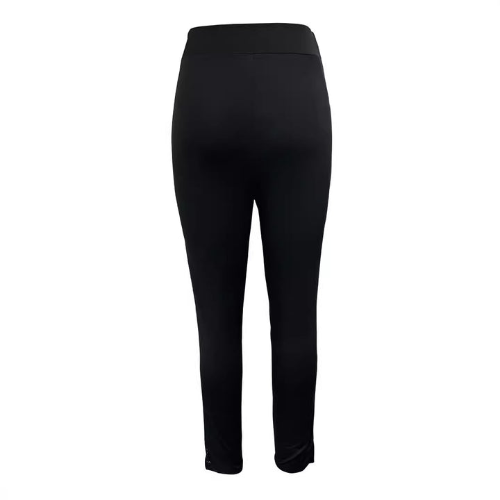 Kvinnor eleganta leggings med spetsdetaljer Mirla-Eva Jonsson