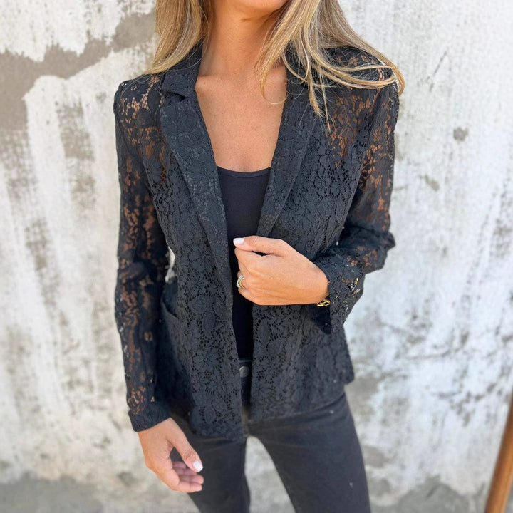 Kvinnor eleganta spetsblazer Mirla-Eva Jonsson