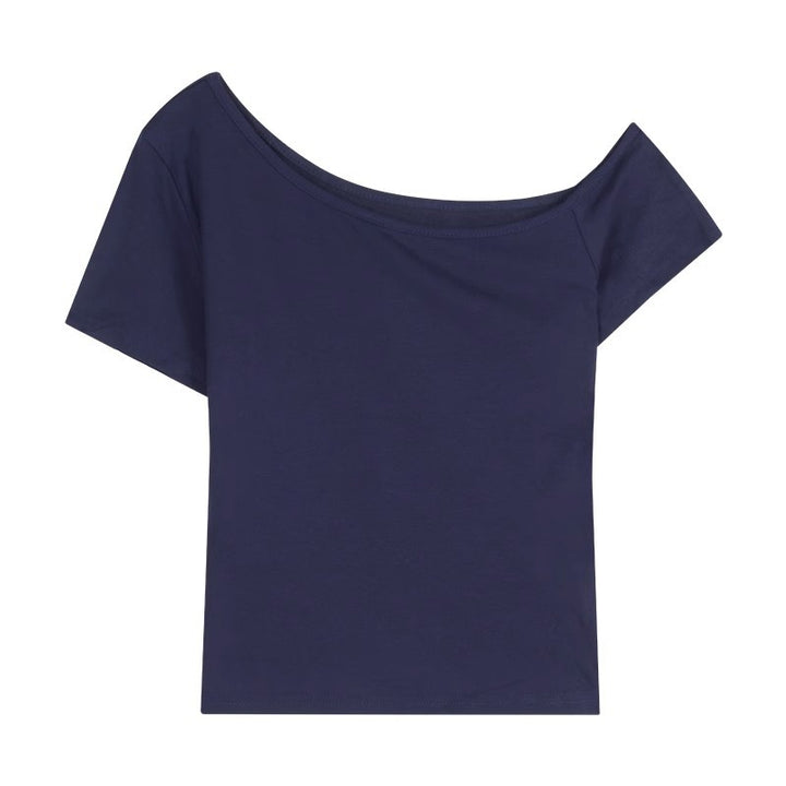 Kvinnor figursydd off-shoulder topp gjord av mjukt stretchmaterial Mirla-Eva Jonsson