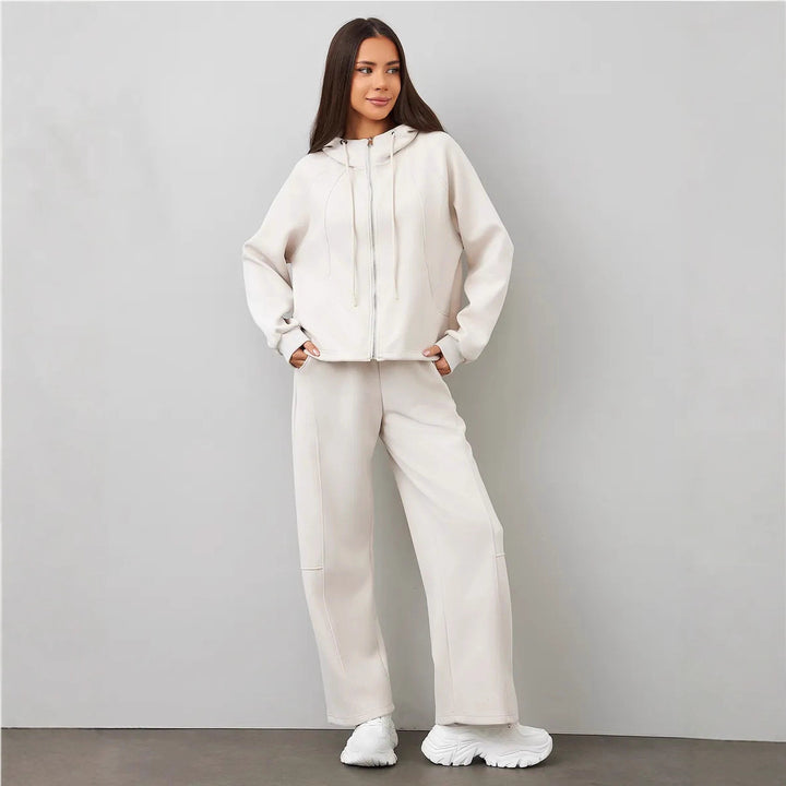 Kvinnor högkvalitativ hoodiejacka med fräsch design Mirla-Eva Jonsson