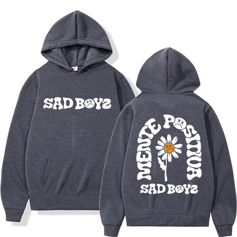 Kvinnor hoodie med kreativ grafisk tryck och bekväm passform Mirla-Eva Jonsson