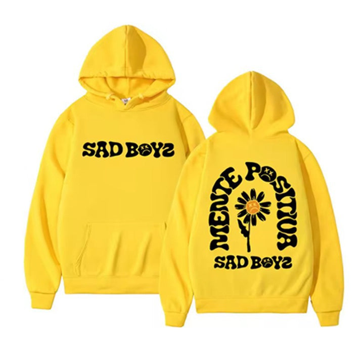 Kvinnor hoodie med kreativ grafisk tryck och bekväm passform Mirla-Eva Jonsson