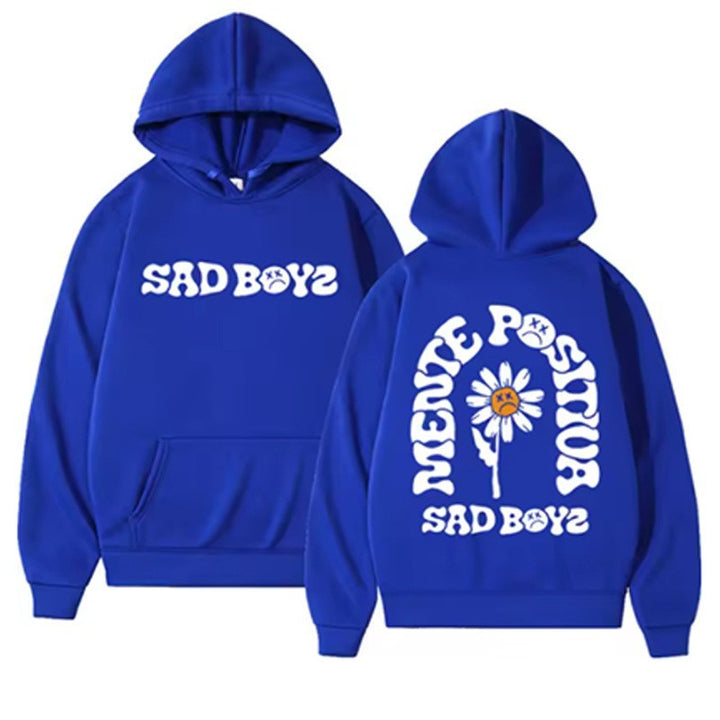 Kvinnor hoodie med kreativ grafisk tryck och bekväm passform Mirla-Eva Jonsson