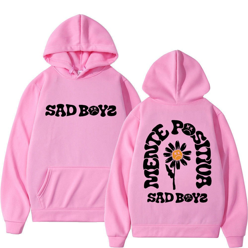 Kvinnor hoodie med kreativ grafisk tryck och bekväm passform Mirla-Eva Jonsson