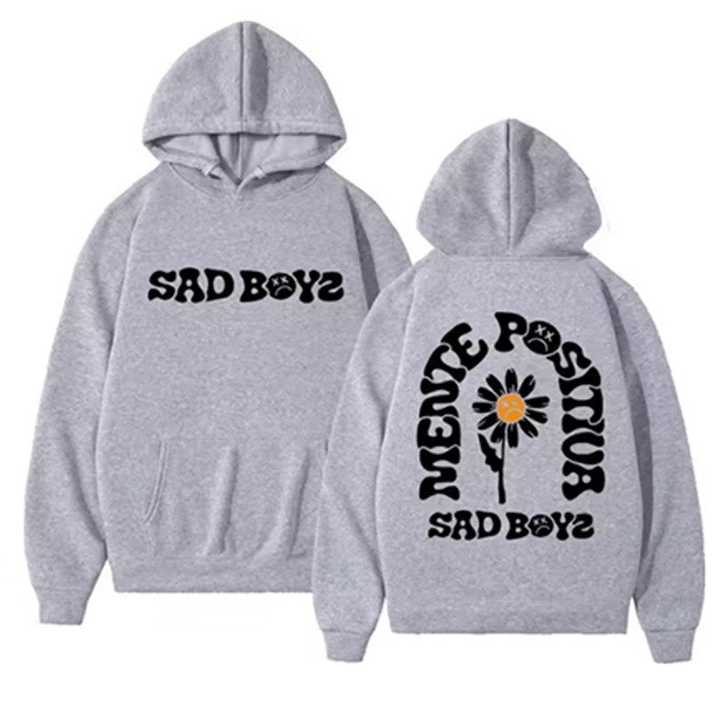 Kvinnor hoodie med kreativ grafisk tryck och bekväm passform Mirla-Eva Jonsson