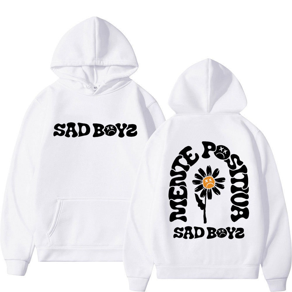Kvinnor hoodie med kreativ grafisk tryck och bekväm passform Mirla-Eva Jonsson