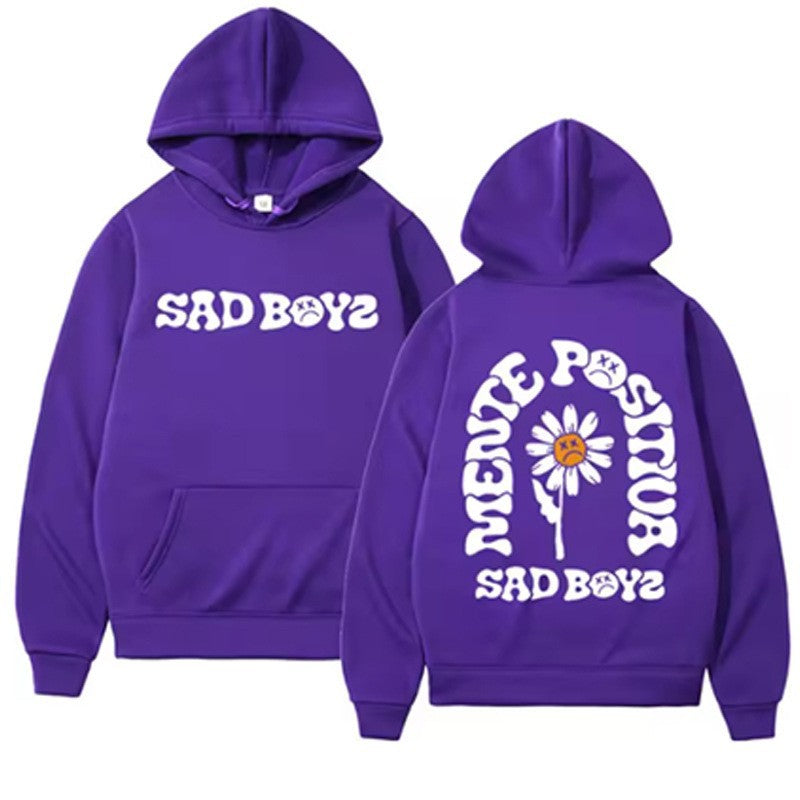 Kvinnor hoodie med kreativ grafisk tryck och bekväm passform Mirla-Eva Jonsson