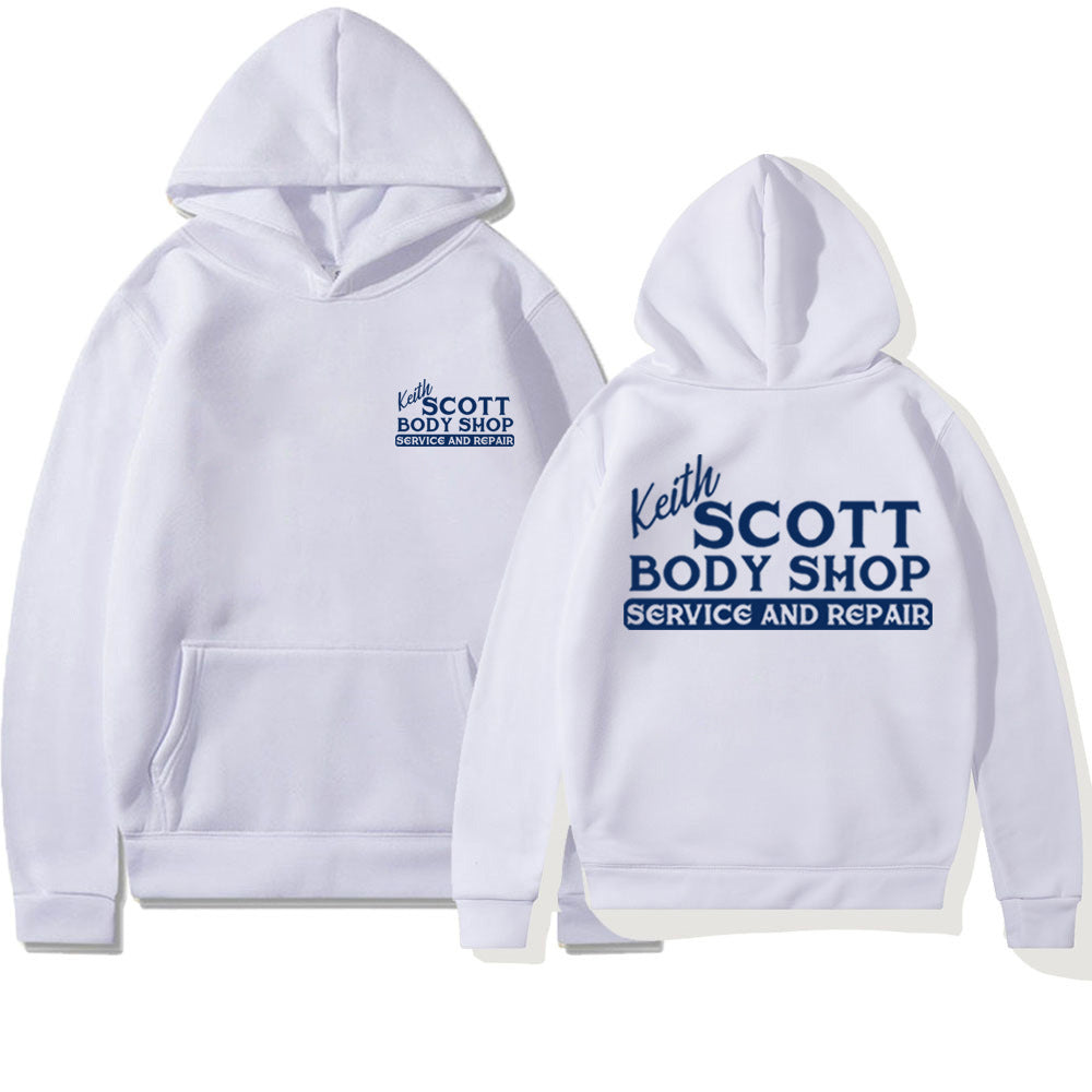 Kvinnor hoodie sweatshirt med kreativ tryck och mjukt fleece-material Mirla-Eva Jonsson