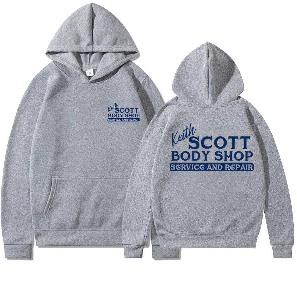 Kvinnor hoodie sweatshirt med kreativ tryck och mjukt fleece-material Mirla-Eva Jonsson