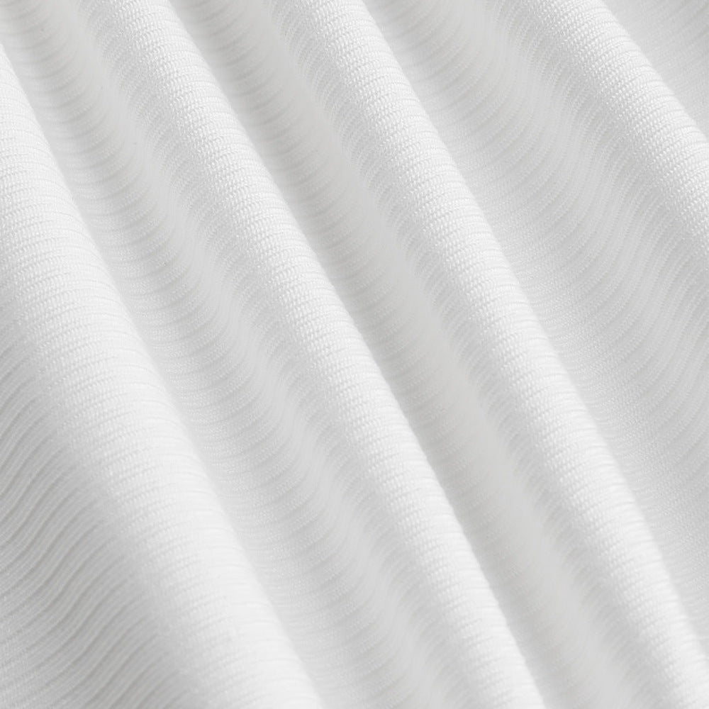 Kvinnor kortärmad långärmad skjorta med sofistikerad draperingsdesign och trendig rund halsringning Mirla-Eva Jonsson