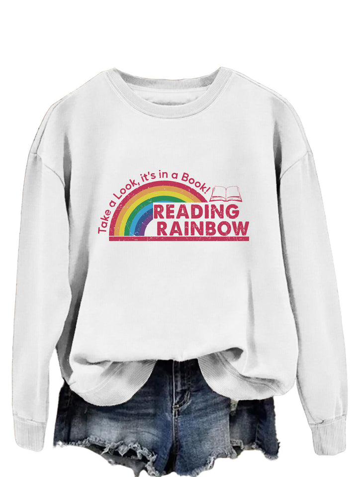 Kvinnor ledig sweatshirt med unik tryck Mirla-Eva Jonsson