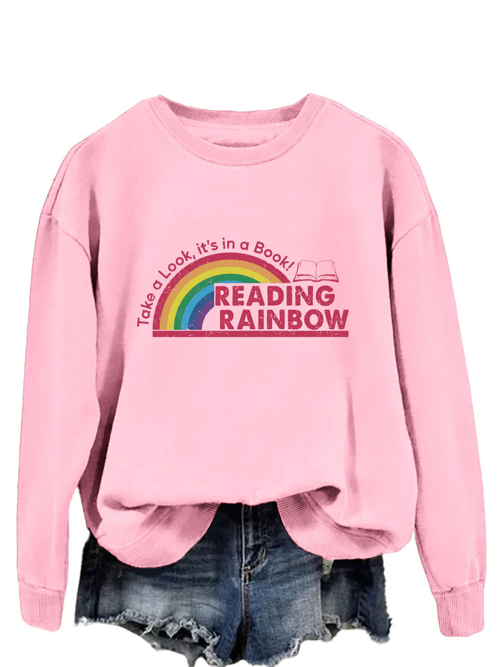 Kvinnor ledig sweatshirt med unik tryck Mirla-Eva Jonsson