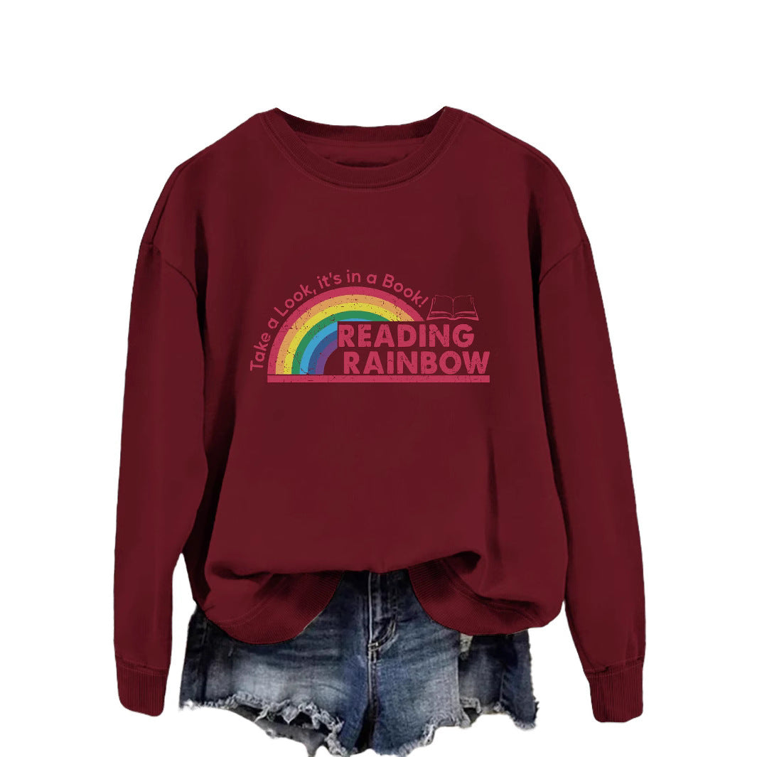 Kvinnor ledig sweatshirt med unik tryck Mirla-Eva Jonsson
