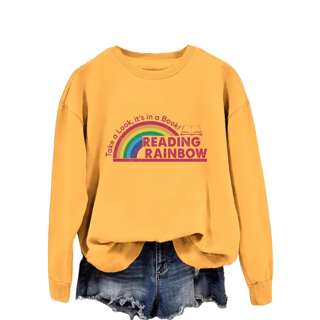 Kvinnor ledig sweatshirt med unik tryck Mirla-Eva Jonsson