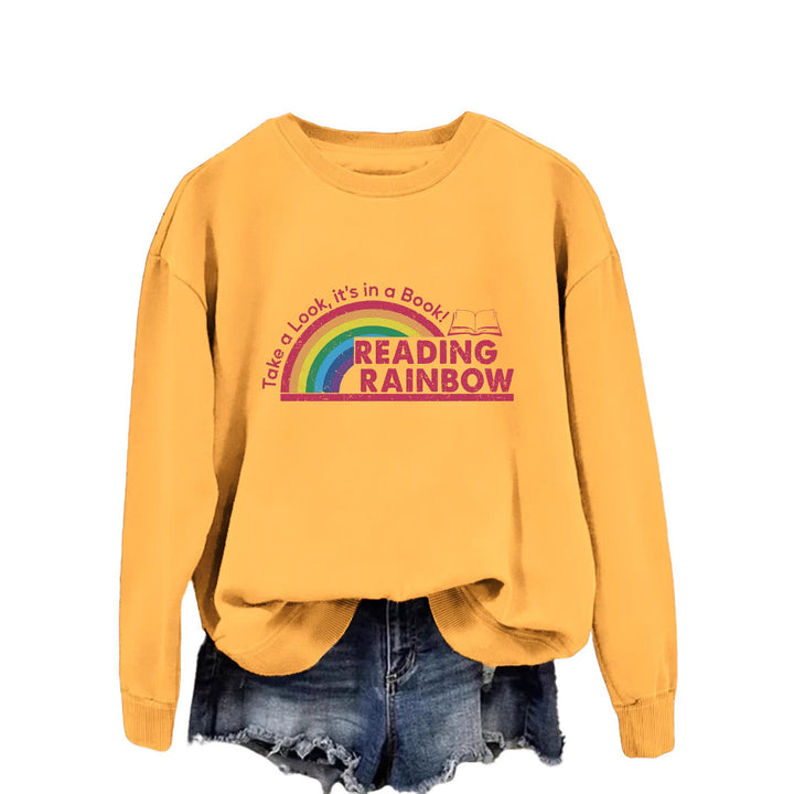 Kvinnor ledig sweatshirt med unik tryck Mirla-Eva Jonsson