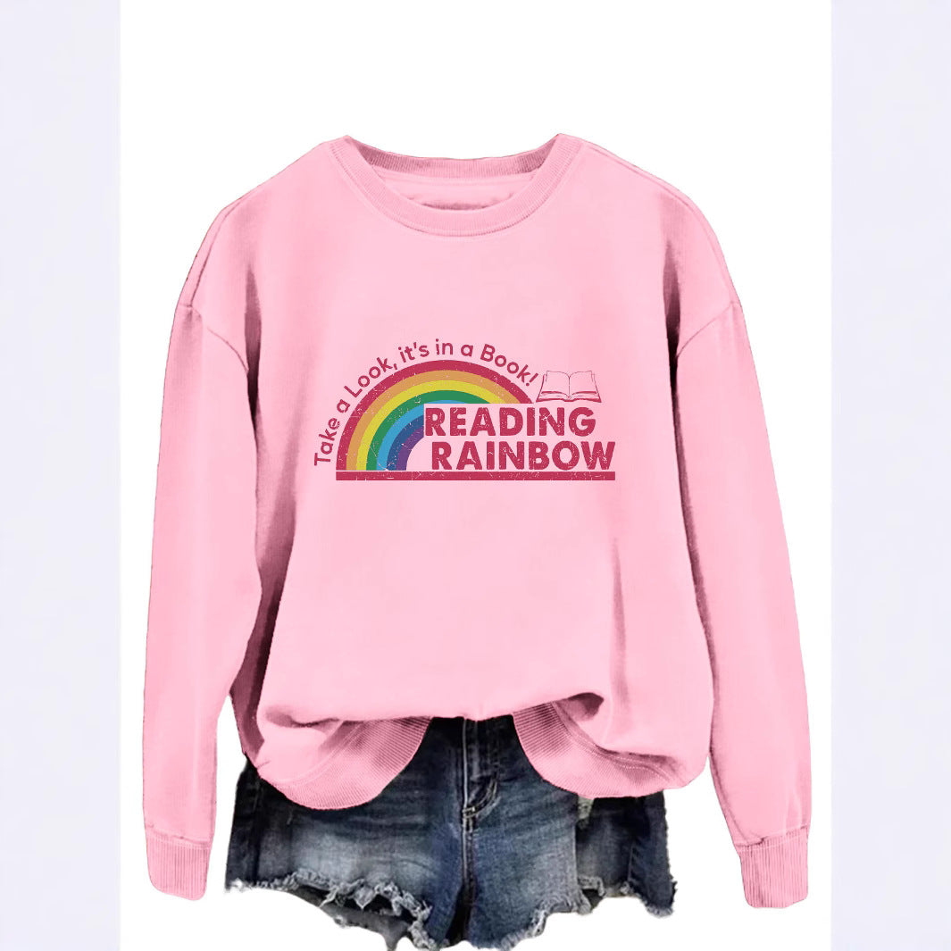 Kvinnor ledig sweatshirt med unik tryck Mirla-Eva Jonsson
