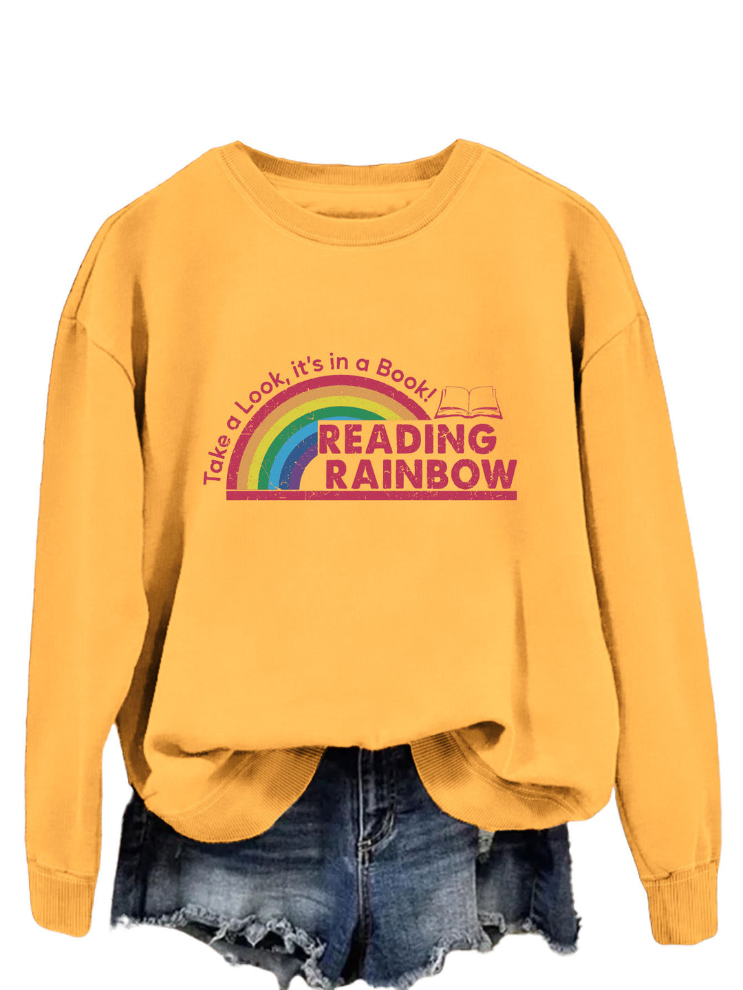 Kvinnor ledig sweatshirt med unik tryck Mirla-Eva Jonsson