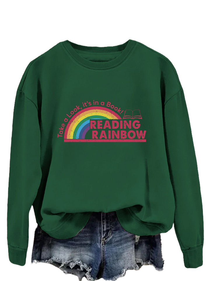 Kvinnor ledig sweatshirt med unik tryck Mirla-Eva Jonsson