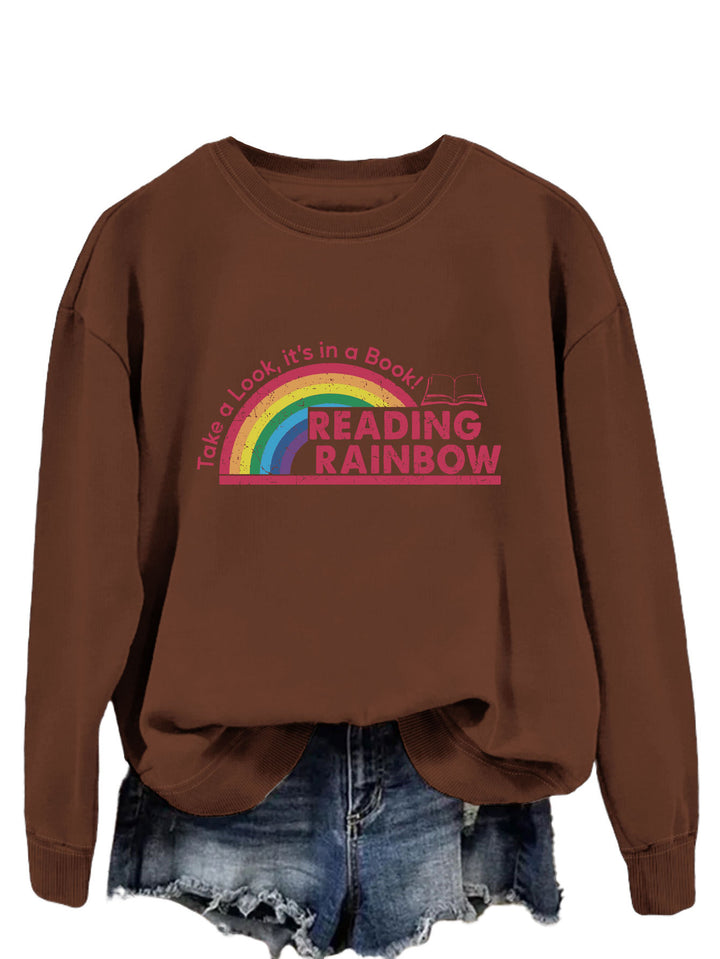 Kvinnor ledig sweatshirt med unik tryck Mirla-Eva Jonsson