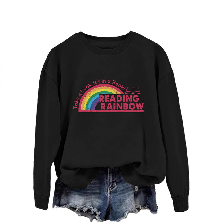 Kvinnor ledig sweatshirt med unik tryck Mirla-Eva Jonsson