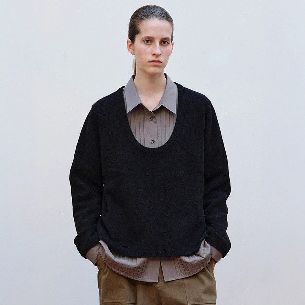 Kvinnor luftig skjorta blus med texturerad design Mirla-Eva Jonsson